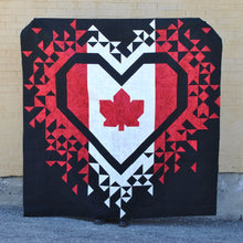 Load image into Gallery viewer, PRE-ORDER: Exploding Canada Heart Quilt Kit