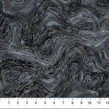 Load image into Gallery viewer, Midas Touch - Black Wave Texture w/ Gold Metallic
