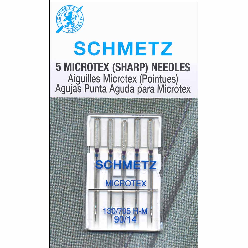 SCHMETZ #1731 Microtex Needles Carded - 90/14 - 5 count
