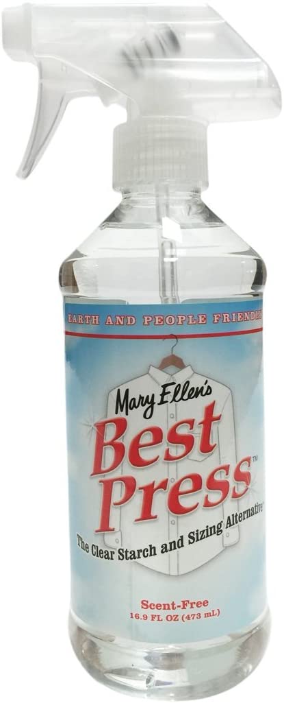 BEST PRESS - CLEAR STARCH AND SIZING ALTERNATIVE 16.9oz (SCENT FREE)