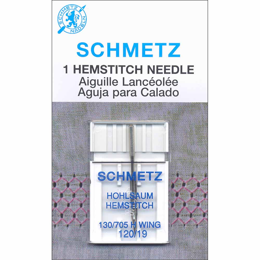 SCHMETZ #1787 Hemstitch Needles Carded - 120/19 - 1 count