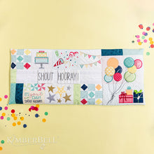 Load image into Gallery viewer, Shout Hooray! Bench Pillow CD Pattern - Kimberbell