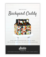 Load image into Gallery viewer, Backyard Beverage Caddy Paper Pattern