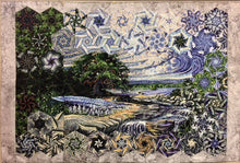 Load image into Gallery viewer, ONE-BLOCK WONDER PANEL QUILTS: NEW IDEAS; ONE-OF-A-KIND HEXAGON BLOCKS