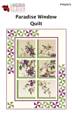 Load image into Gallery viewer, Paradise Window Quilt Pattern