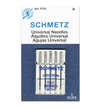 Load image into Gallery viewer, SCHMETZ Universal Needles - 5 pack
