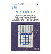 Load image into Gallery viewer, SCHMETZ Jeans/Denim Needles - 5 pack
