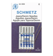 Load image into Gallery viewer, SCHMETZ Jeans/Denim Needles - 5 pack