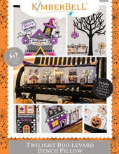 Load image into Gallery viewer, Twilight Boo-Levard Bench Pillow - KimberBell