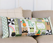 Load image into Gallery viewer, Luck O’ The Gnome Bench Pillow - KimberBell
