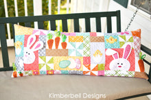 Load image into Gallery viewer, Hoppy Easter! Bench Pillow - KimberBell
