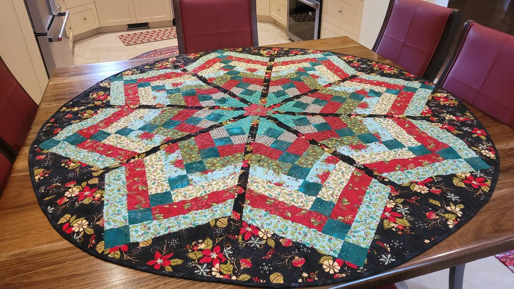French Braid Tree Skirt/Table Topper