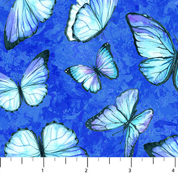 Rhapsody in Blue - Butterflies, Purple