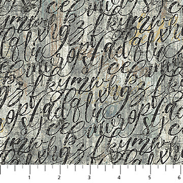 My Type - Script, Gray Multi