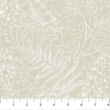 Load image into Gallery viewer, Natural Elements - Toile Leaves, Cream
