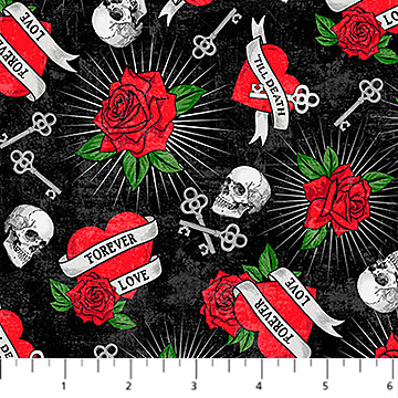 Till Death Do Us Part - Hearts, Black
