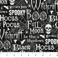Load image into Gallery viewer, Spellbound - Words, Black
