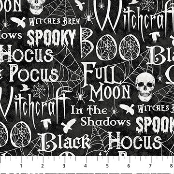 Spellbound - Words, Black