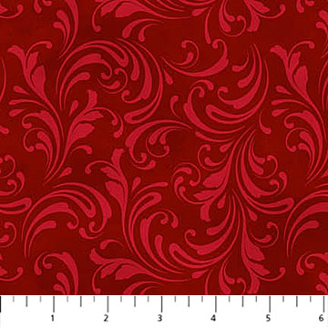 St. Nicholas - Scroll, Dark Red