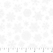 Load image into Gallery viewer, St. Nicholas - Snowflakes, White
