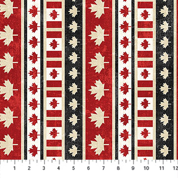 Canadian Classics 3 - Leaf Stripe, Red