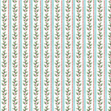 Load image into Gallery viewer, Holly Jolly - Holly Stripe, White Multi
