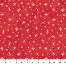 Load image into Gallery viewer, Holly Jolly - Snowflake, Red
