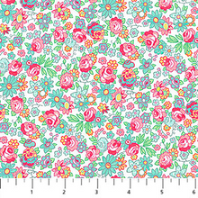 Load image into Gallery viewer, Quilting in Bloom - Mini Rose, White Multi
