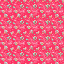 Load image into Gallery viewer, Quilting in Bloom - Feather Floral, Red Multi
