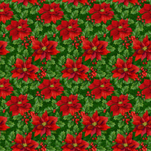 Load image into Gallery viewer, Deck the Halls - Poinsettia, Pine Multi
