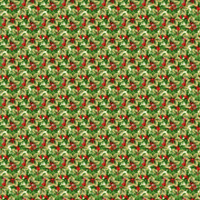 Load image into Gallery viewer, Deck the Halls - Holly, Beige Multi
