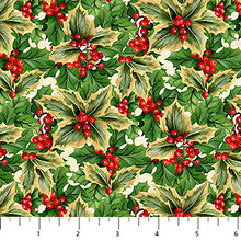 Load image into Gallery viewer, Deck the Halls - Holly, Beige Multi
