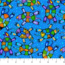 Load image into Gallery viewer, The Four Seasons - Turtles, Blue Multi
