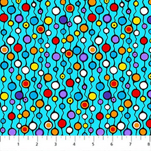 Load image into Gallery viewer, The Four Seasons - Multi Dots, Turquoise
