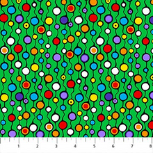 Load image into Gallery viewer, The Four Seasons - Multi Dots, Green Multi
