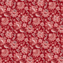 Load image into Gallery viewer, Bordeaux - Large Jacobean Trail, Red
