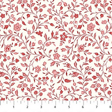 Load image into Gallery viewer, Bordeaux - Calico Trail, Cream Red
