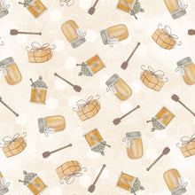 Load image into Gallery viewer, The Art of Beekeeping - Honey Jars, Cream
