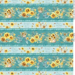 Sunflower Sweet - Border Stripe