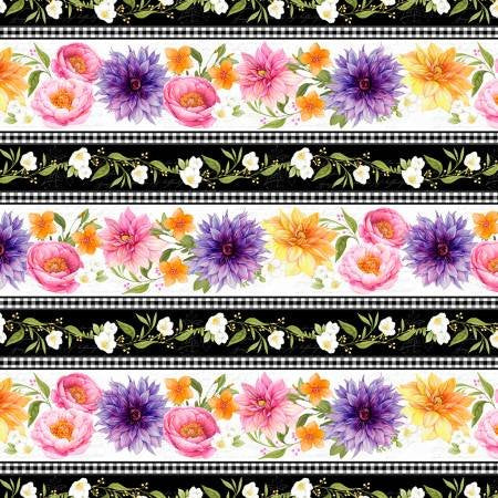 In Bloom - Border Stripe