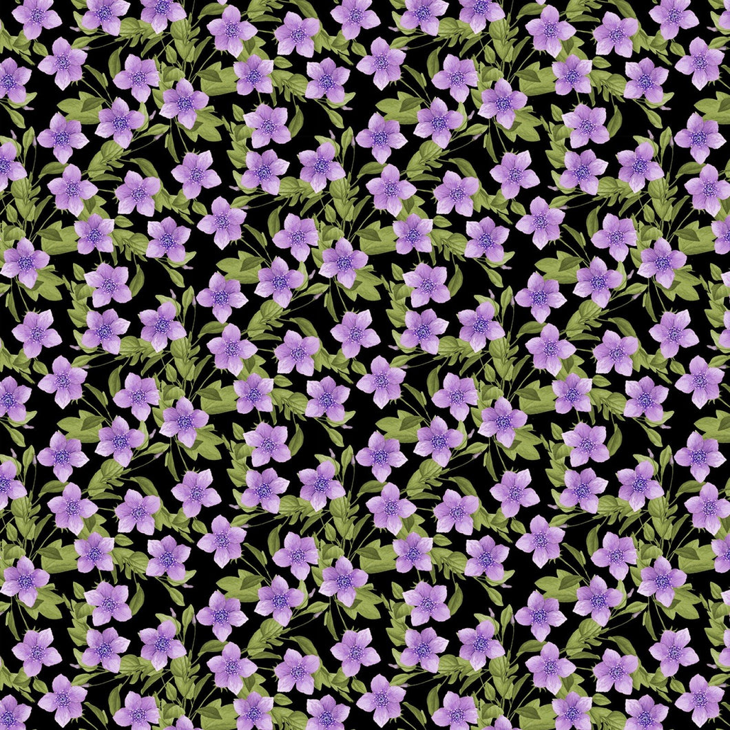 In Bloom - Small Floral, Purple