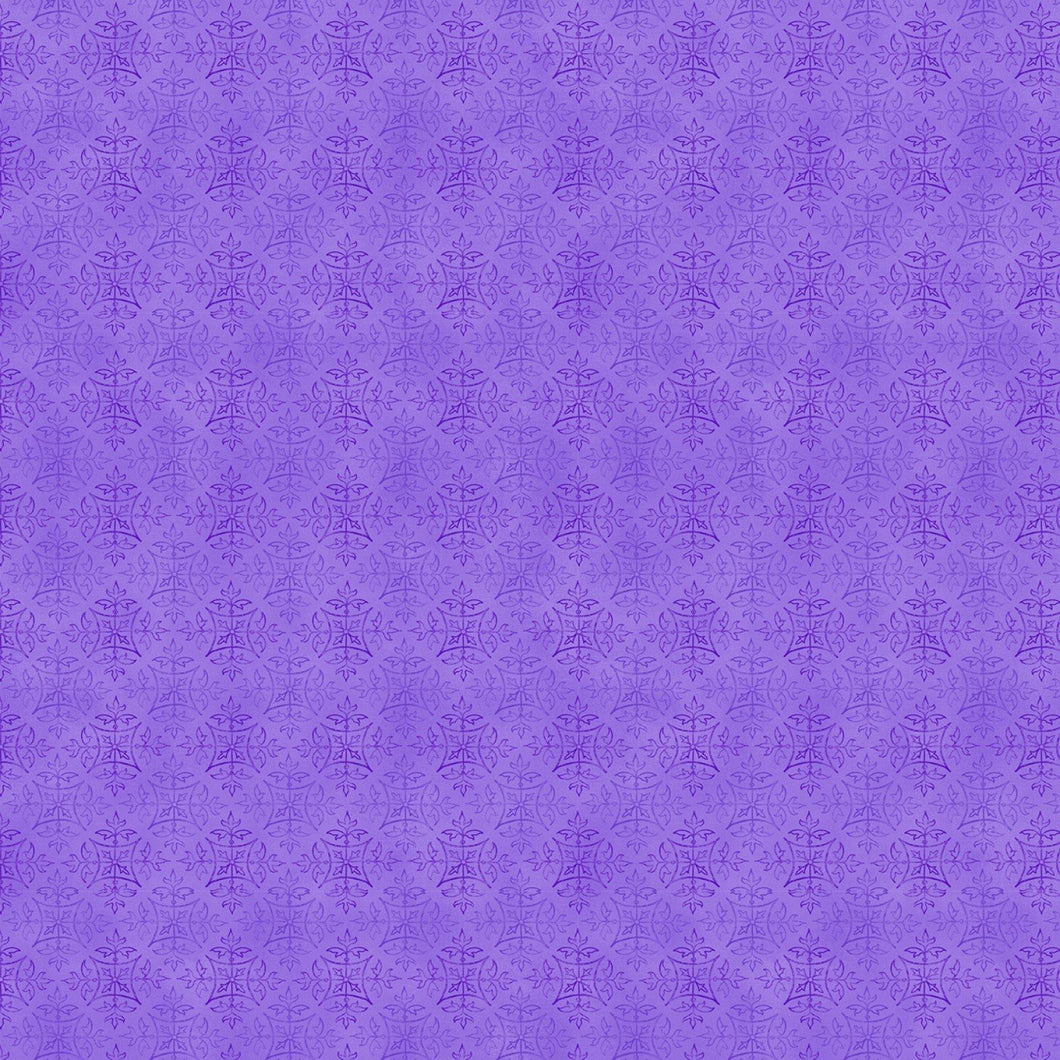 In Bloom - Medallions, Purple