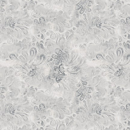 Purely Neutral - Abstract Paisley, Grey