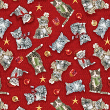 Load image into Gallery viewer, A Purr-fect Holiday Season - Cat Toss, Red
