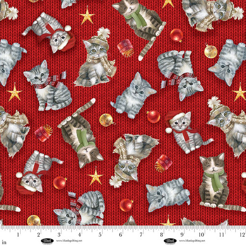 A Purr-fect Holiday Season - Cat Toss, Red