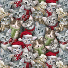 Load image into Gallery viewer, A Purr-fect Holiday Season - Cat Crowd, Multi
