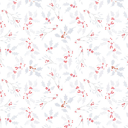 A Purr-fect Holiday Season - Holly & Berry, White