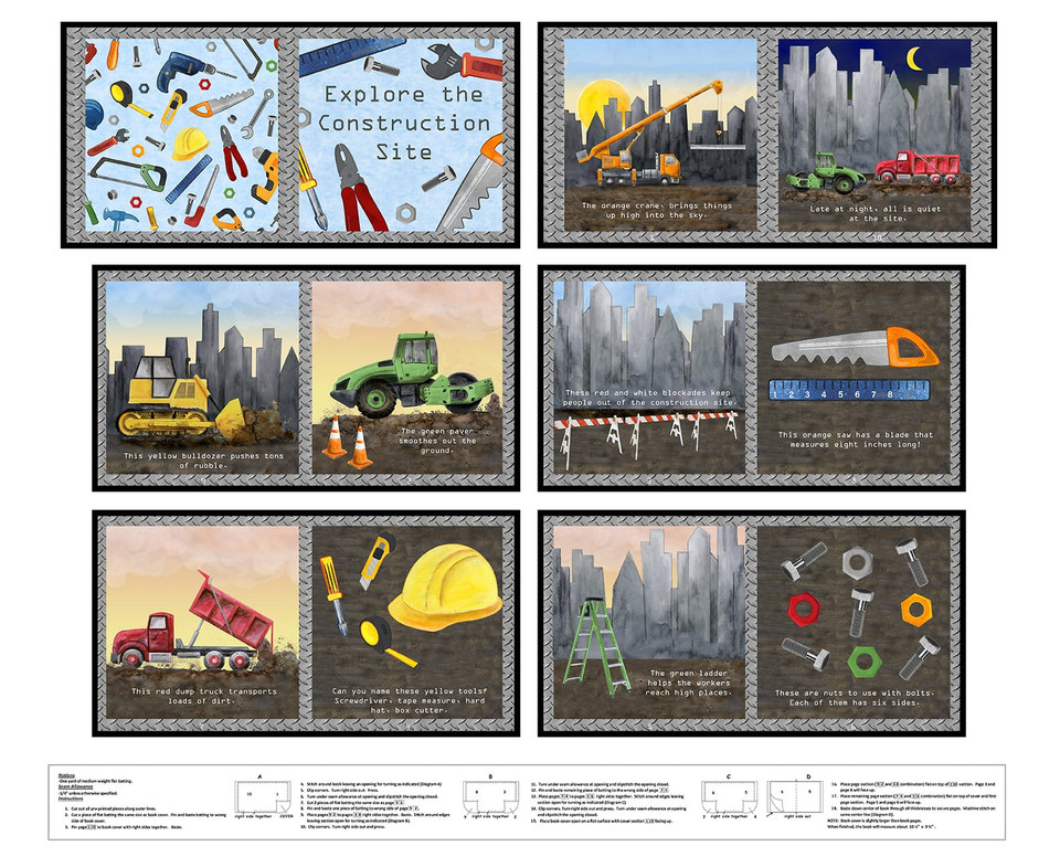 Let's Get Building Book Panel