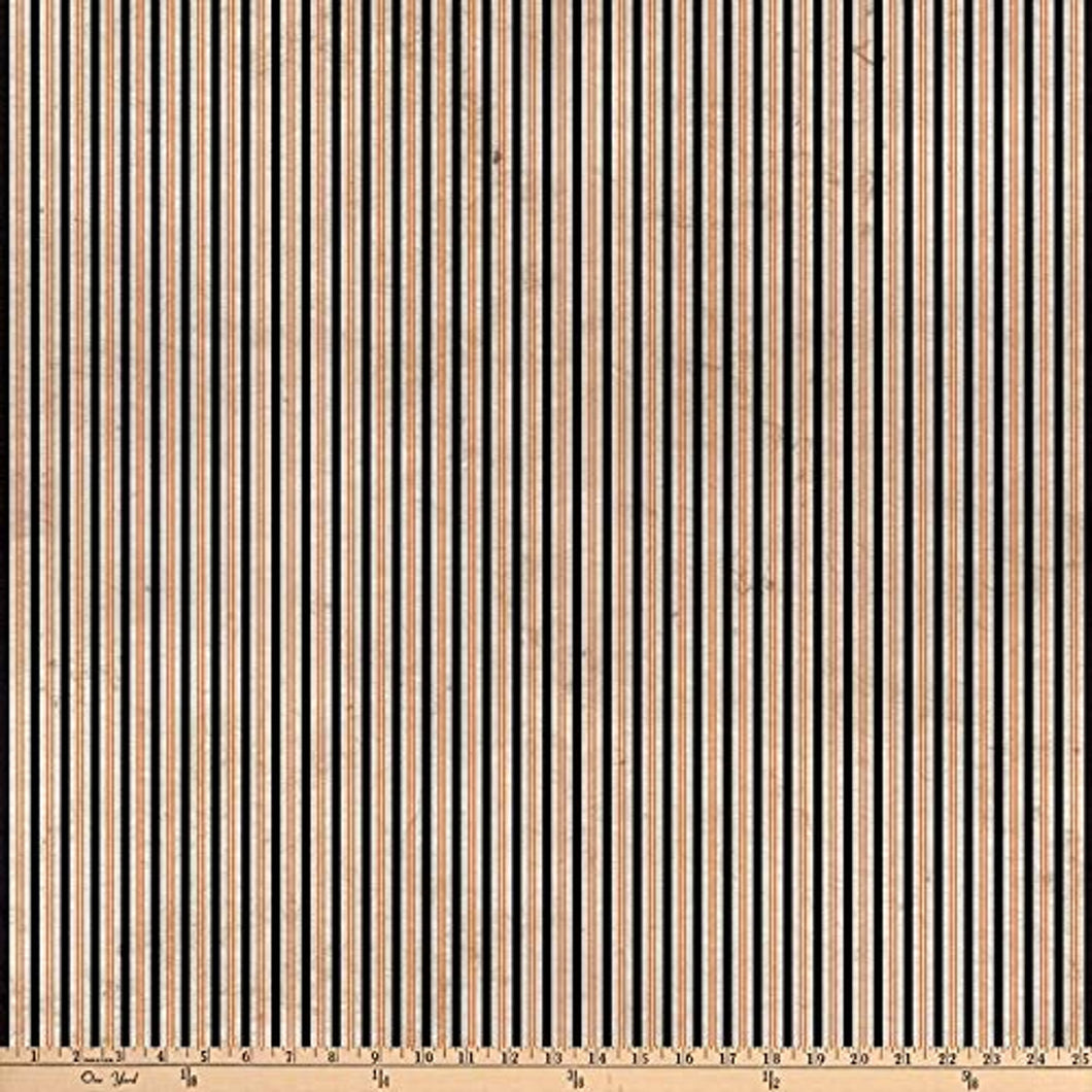 Orange Pinstripe