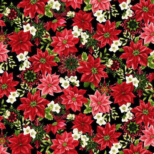 'Tis the Season - Floral & Snowflakes